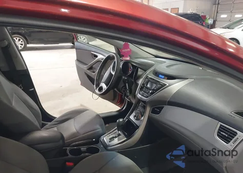 2013 Hyundai Elantra Gls из США, поврежденный, VIN 5NPDH4AE1DH388666